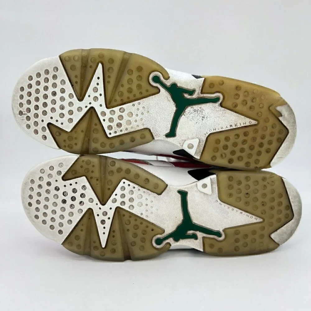 Nike Unisex Kids Air Jordan 6 Retro Gatorade 384665-145 White Sneaker Shoes 7Y